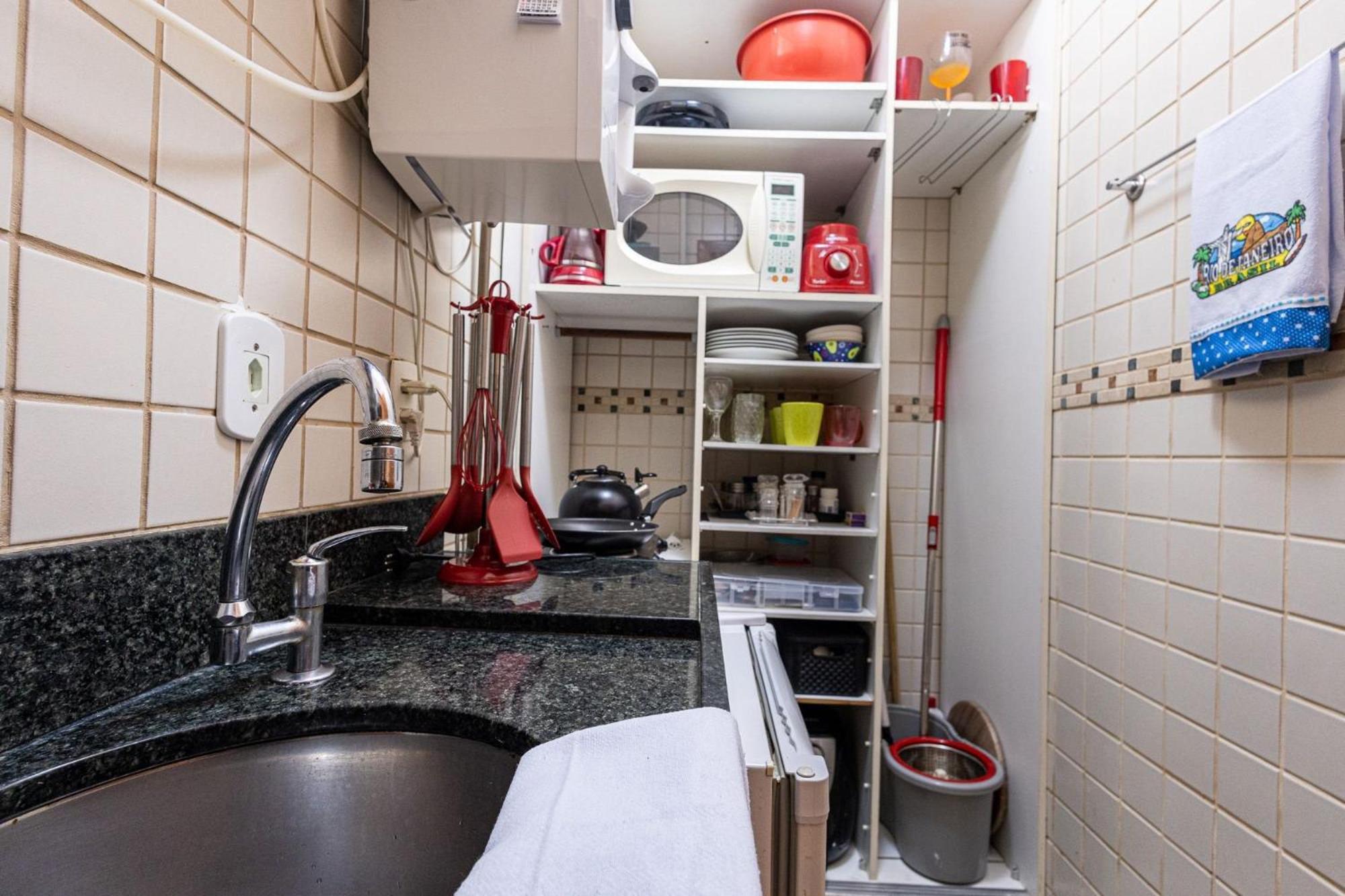 Apartamento Copacabana 200M Da Praia - Wifi Gratis - Cp5 Rio de Janeiro Eksteriør bilde