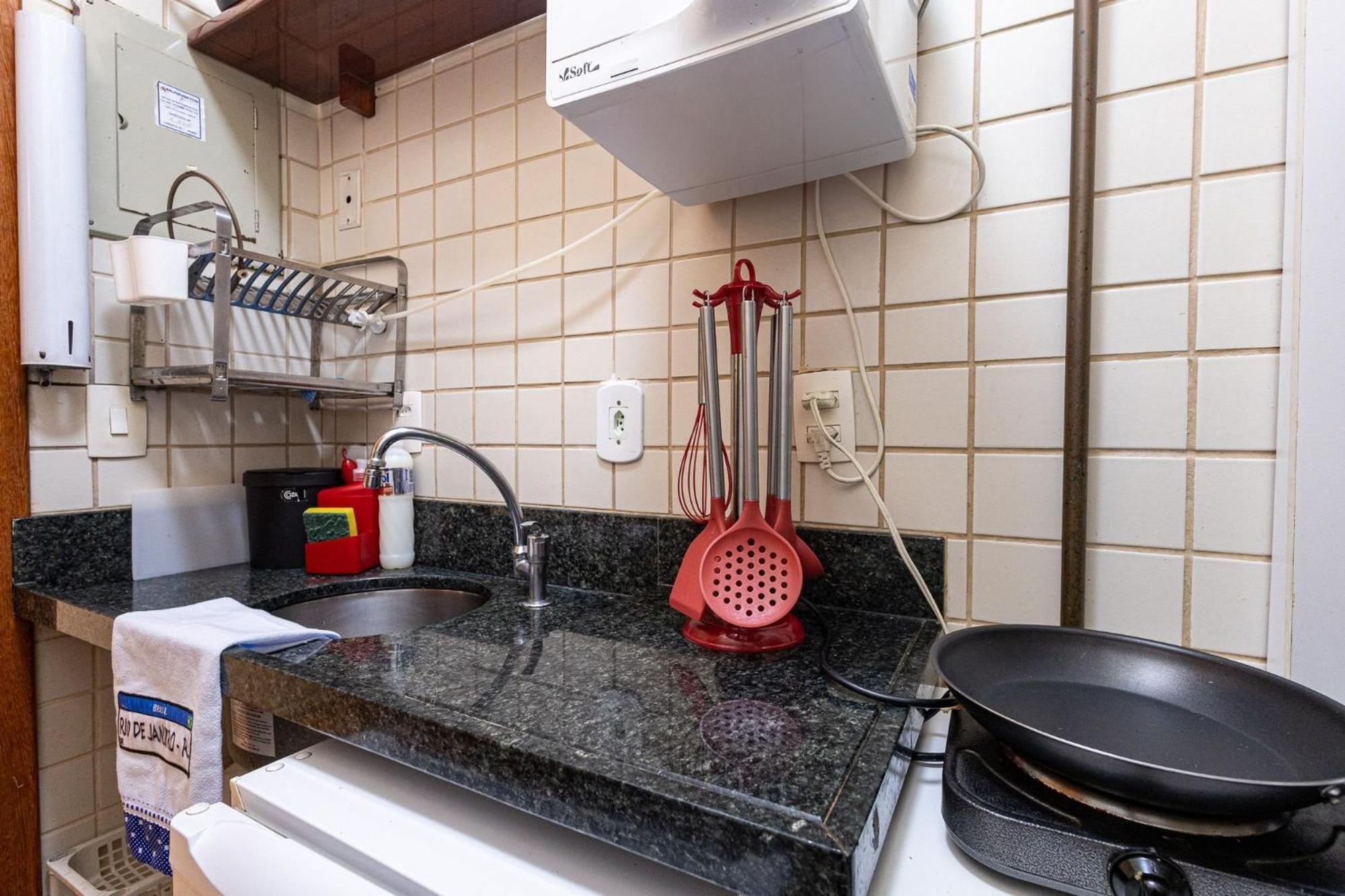 Apartamento Copacabana 200M Da Praia - Wifi Gratis - Cp5 Rio de Janeiro Eksteriør bilde