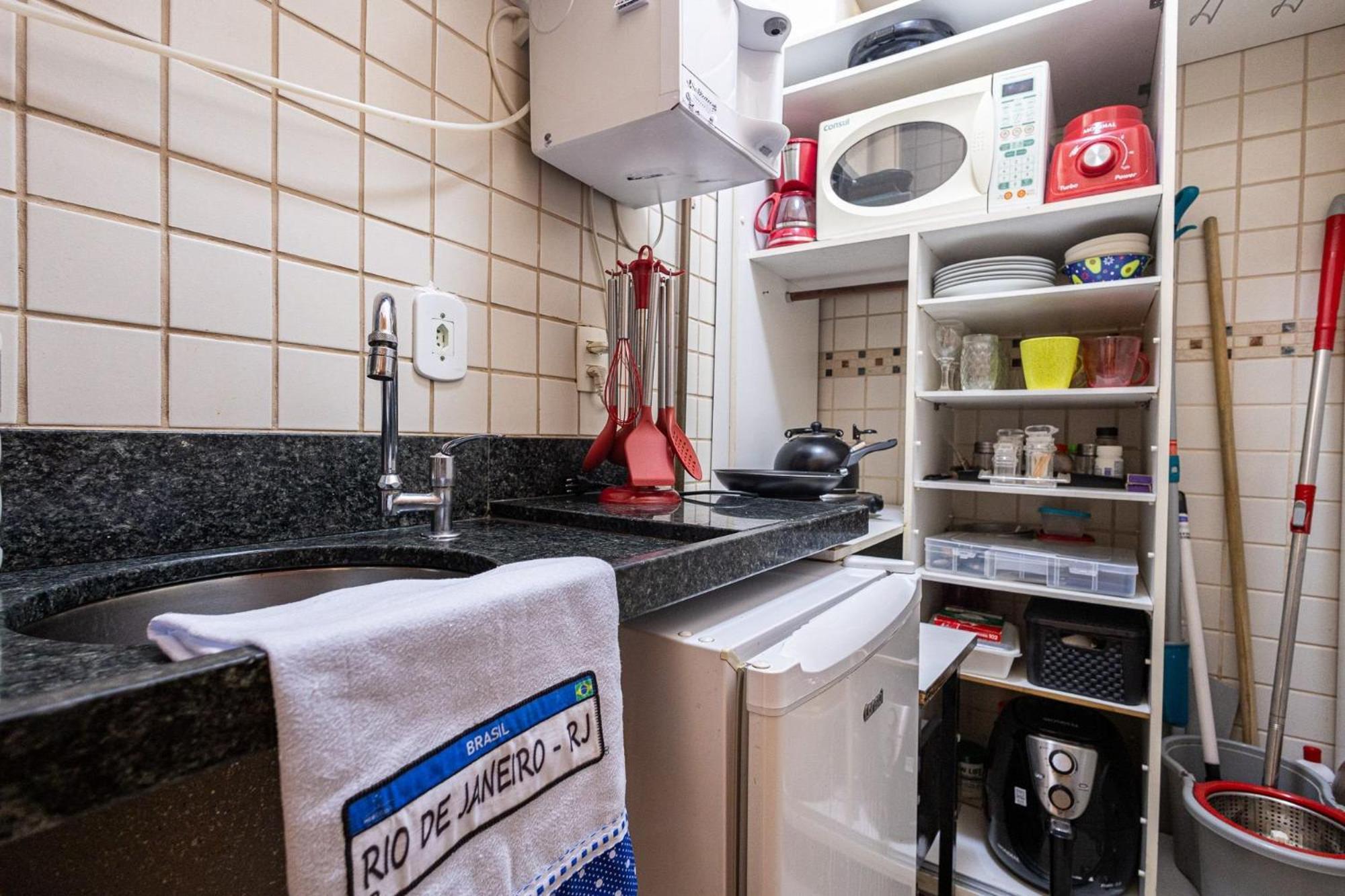 Apartamento Copacabana 200M Da Praia - Wifi Gratis - Cp5 Rio de Janeiro Eksteriør bilde